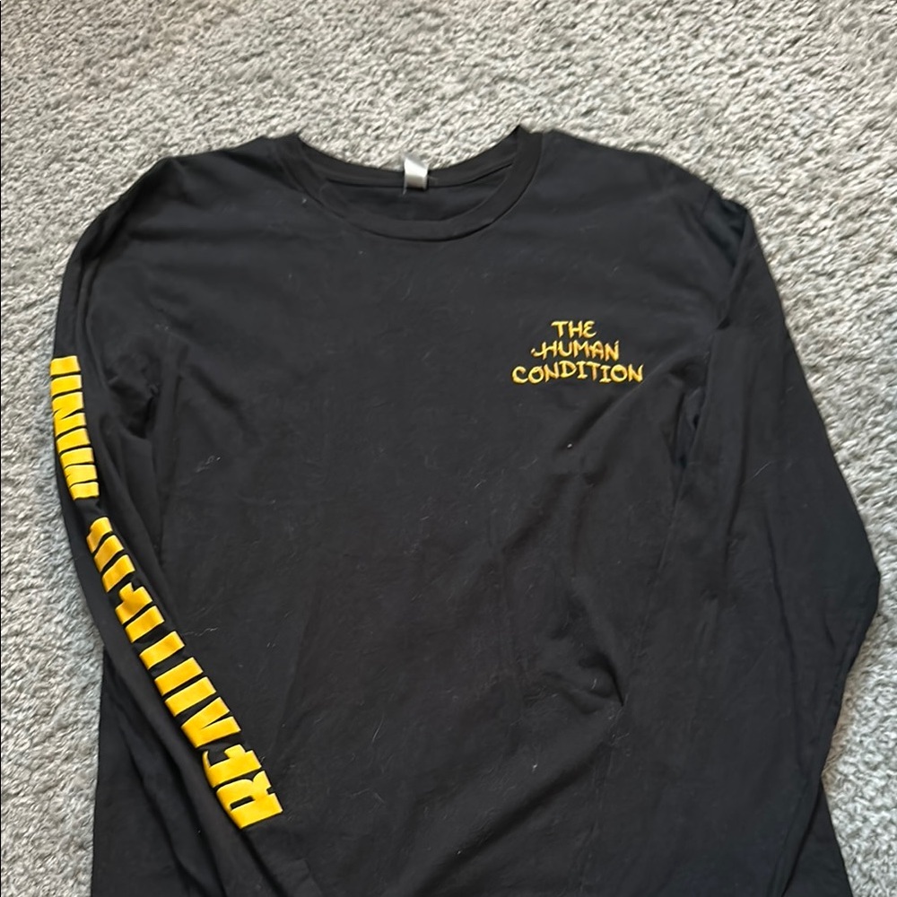 Jon Bellion human condition tour Black Long Sleeve Shirt